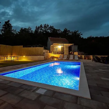 Vila Duka With Heated Private Pool, Makarska Region